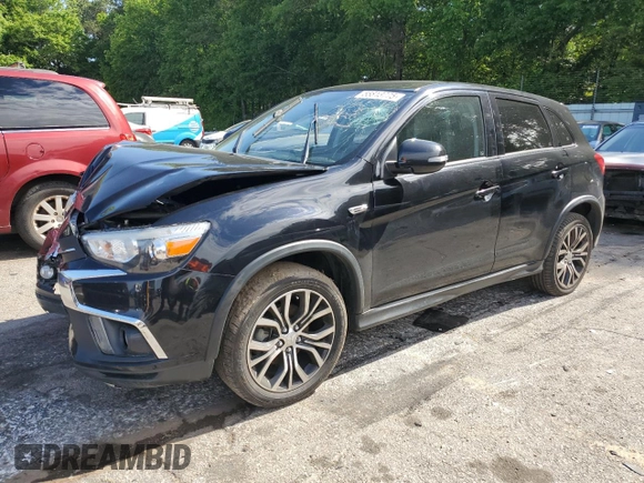 2019 Mitsubishi Outlander SE with VIN JA4AP4AU7KU017439, listed as a Copart auction lot 55813775 with Not provided miles and Clean title. Bid and sale history available at DreamBid. Image 1.
