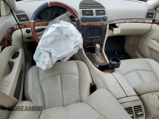 2004 Mercedes-Benz E-Class 3.2L with VIN WDBUF82J74X116313, listed as a Copart auction lot 43455195 with 0 mi miles and Salvage Title. Bid and sale history available at carsss.com. Image 8.