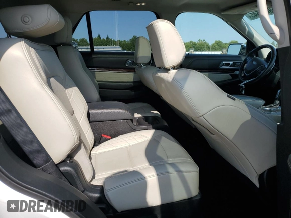 2018 Ford Explorer Platinum with VIN 1FM5K8HT8JGB32408, listed as a Copart auction lot 59819545 with 128,045 mi miles and Salvage title. Bid and sale history available at DreamBid. Image 11.