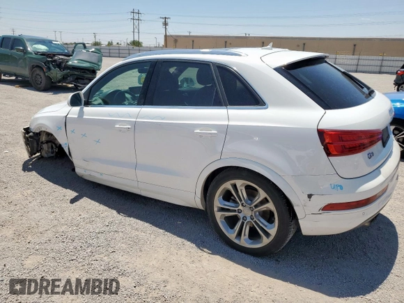 2016 Audi Q3 Premium Plus with VIN WA1EFCFS0GR019940, listed as a Copart auction lot 63771625 with 98,591 mi miles and Salvage title. Bid and sale history available at DreamBid. Image 2.