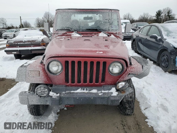 1999 Jeep Wrangler SE with VIN 1J4FY29P3XP470646, listed as a Copart auction lot 89298855 with 81,890 mi miles and Salvage Title. Bid and sale history available at carsss.com. Image 5.