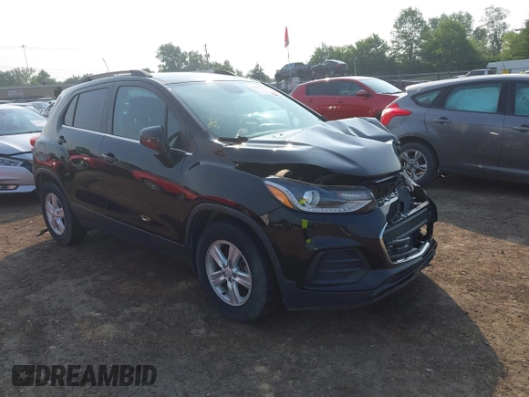 2020 Chevrolet Trax LT with VIN 3GNCJLSB4LL232237, listed as a IAAI auction lot 42481748 with 46,970 mi miles and . Bid and sale history available at DreamBid. Image 1.