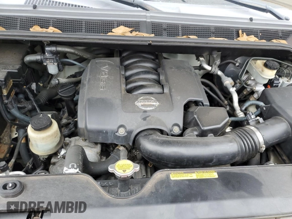 2005 Nissan Titan SE with VIN 1N6BA07B75N578164, listed as a Copart auction lot 41829305 with 200,105 mi miles and Salvage Title. Bid and sale history available at DreamBid. Image 11.