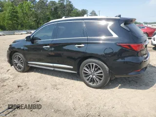 2020 Infiniti QX60 Luxe with VIN 5N1DL0MN7LC500234, listed as a Copart auction lot 53195315 with 116,020 mi miles and Salvage Title. Bid and sale history available at DreamBid. Image 2.