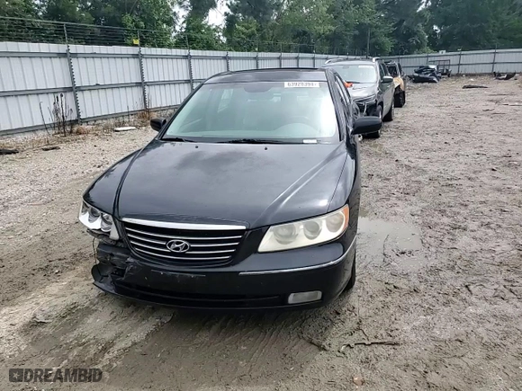2007 Hyundai Azera SE with VIN KMHFC46F87A154007, listed as a Copart auction lot 63928394 with 166,339 mi miles and Salvage Title. Bid and sale history available at carsss.com. Image 11.