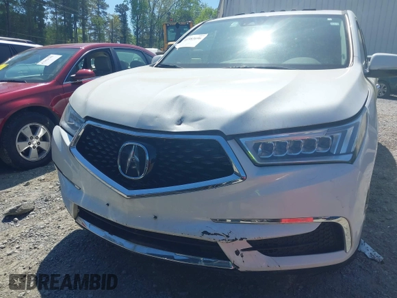 2020 Acura MDX w/Technology Pkg with VIN 5J8YD3H56LL013803, listed as a IAAI auction lot 41983696 with 58,346 mi miles. Bid and sale history available at carsss.com. Image 6.