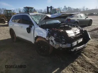 2024 Honda CR-V Sport-L with VIN 7FARS5H85RE009398, listed as a Copart auction lot 46808605 with 23,926 mi miles and Salvage Title. Bid and sale history available at DreamBid. Image 11.
