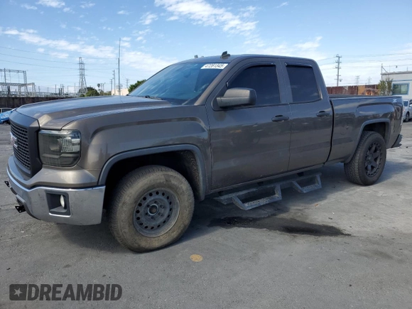 2014 GMC Sierra 1500 SLT with VIN 1GTV2VEC9EZ192196, listed as a Copart auction lot 47281345 with 139,098 mi miles and Salvage Title. Bid and sale history available at carsss.com. Image 1.