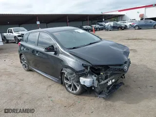2017 Toyota Corolla iM with VIN JTNKARJE3HJ533272, listed as a IAAI auction lot 41627283 with 116,051 mi miles. Bid and sale history available at carsss.com. Image 1.