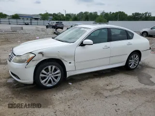 2008 Infiniti M с VIN JNKAY01F38M655174, выставлен на аукционе Copart как лот 57082785 с пробегом 201 658 миль миль и Списание • Salvage title. История ставок и продаж доступна на DreamBid. Изображение 1.