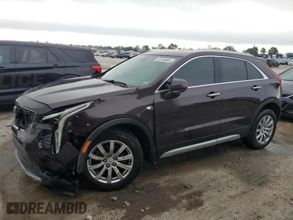 2020 Cadillac XT4 AWD Premium Luxury z VIN 1GYFZDR41LF025434, wystawiony jako Copart lot #55169805 z przebiegiem Nie podano mil oraz Szkoda całkowita • Salvage title. Historia ofert i sprzedaży dostępna na DreamBid. Obrazek 1.