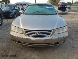 2007 Hyundai Azera SE with VIN KMHFC46F67A228508, listed as a Copart auction lot 71537224 with 123,218 mi miles and Salvage Title. Bid and sale history available at carsss.com. Image 5.