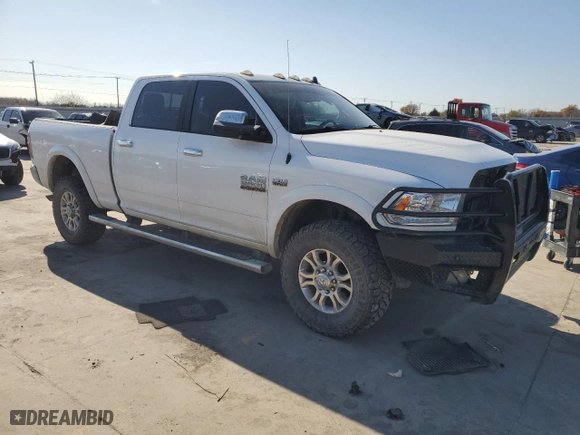 2018 Ram 2500 Laramie with VIN 3C6UR5FJXJG403802, listed as a Copart auction lot 83479764 with 100,813 mi miles and Salvage Title. Bid and sale history available at carsss.com. Image 4.