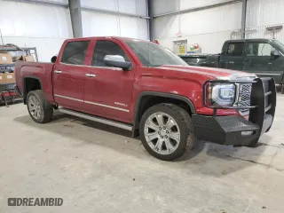 2018 GMC Sierra 1500 Denali with VIN 3GTU2PEJ3JG622238, listed as a Copart auction lot 47074325 with 91,144 mi miles and Salvage Title. Bid and sale history available at carsss.com. Image 4.