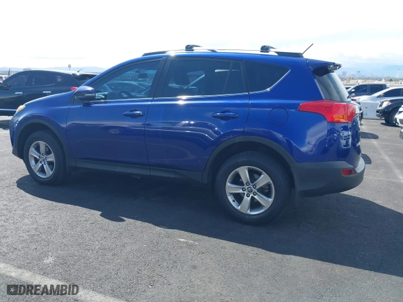 2015 Toyota RAV4 XLE with VIN 2T3WFREV7FW164738, listed as a IAAI auction lot 41950023 with 122,672 mi miles. Bid and sale history available at carsss.com. Image 14.