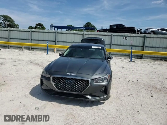 2020 Genesis G70 2.0T with VIN KMTG64LA4LU056255, listed as a Copart auction lot 49389505 with 71,720 mi miles and Non repairable. Bid and sale history available at DreamBid. Image 11.