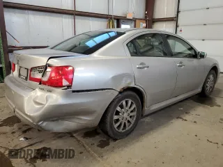 2010 Mitsubishi Galant ES with VIN 4A32B3FF8AE601111, listed as a Copart auction lot 83391824 with 123,321 mi miles and Salvage Title. Bid and sale history available at carsss.com. Image 3.