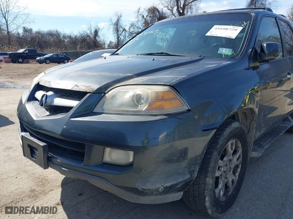 2006 Acura MDX Touring RES w/Navi with VIN 2HNYD18966H540421, listed as a IAAI auction lot 41698729 with 221249 miles. Bid and sale history available at carsss.com. Image 6.