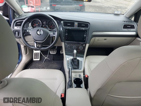 2019 Volkswagen Golf S с VIN 3VWH17AU0KM503907, выставлен на аукционе Copart как лот 55809145 с пробегом 68 832 миль миль и Списание • Salvage title. История ставок и продаж доступна на DreamBid. Изображение 8.