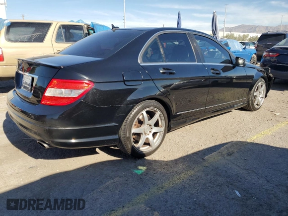2010 Mercedes-Benz C 350 Sport with VIN WDDGF5GB1AR126923, listed as a Copart auction lot 57362015 with 124,821 mi miles and Salvage title. Bid and sale history available at DreamBid. Image 3.