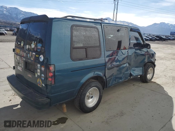 1996 Chevrolet Astro Cargo YF7 with VIN 1GBDM19W5TB103446, listed as a Copart auction lot 50072735 with 96,833 mi miles and Salvage Title. Bid and sale history available at DreamBid. Image 3.