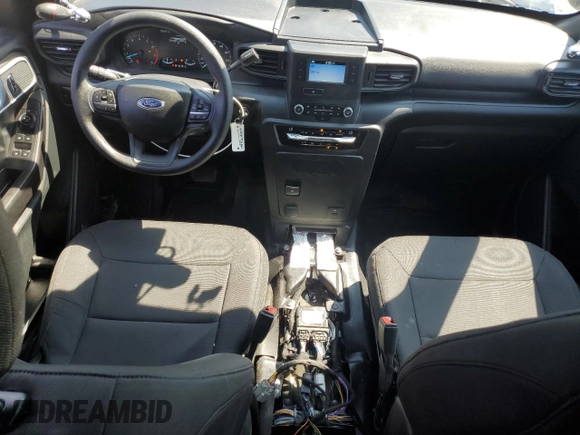 2023 Ford Police Interceptor Utility z VIN 1FM5K8ABXPGC20161, wystawiony jako Copart lot #54601335 z przebiegiem 13 566 mil mil oraz Czysty tytuł • Clean title. Historia ofert i sprzedaży dostępna na DreamBid. Obrazek 8.