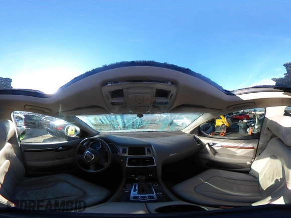 2007 Audi Q7 Premium with VIN WA1BY94L77D054967, listed as a IAAI auction lot 41618608 with 131,274 mi miles and . Bid and sale history available at DreamBid. Image 19.