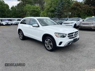 2020 Mercedes-Benz GLC 300 z VIN WDC0G8DB3LF732365, wystawiony jako Copart lot #60939255 z przebiegiem 111 547 mil mil oraz Czysty tytuł • Clean title. Historia ofert i sprzedaży dostępna na DreamBid. Obrazek 1.