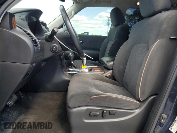 2020 Nissan Armada SV with VIN JN8AY2ND9LX016279, listed as a Copart auction lot 58010604 with 86,016 mi miles and Salvage Title. Bid and sale history available at carsss.com. Image 7.