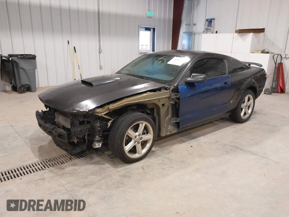 2008 Ford Mustang GT Deluxe with VIN 1ZVHT82H285206346, listed as a IAAI auction lot 41835440 with 116,750 mi miles and . Bid and sale history available at DreamBid. Image 2.