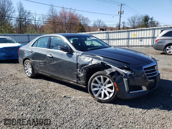 2015 Cadillac CTS AWD with VIN 1G6AW5SX8F0134518, listed as a Copart auction lot 50009215 with 91,545 mi miles and Salvage title. Bid and sale history available at DreamBid. Image 4.