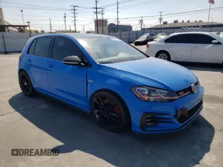 2019 Volkswagen Golf GTI S with VIN 3VW6T7AU1KM016197, listed as a Copart auction lot 71341103 with 45,587 mi miles. Bid and sale history available at carsss.com. Image 4.