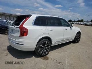 2024 Volvo XC90 Ultimate Bright Theme with VIN YV4062PF3R1200508, listed as a Copart auction lot 66933834 with 5,651 mi miles and Salvage Title. Bid and sale history available at carsss.com. Image 3.