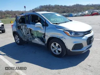 2018 Chevrolet Trax LT with VIN KL7CJLSB4JB734606, listed as a IAAI auction lot 41838892 with 42,122 mi miles. Bid and sale history available at carsss.com. Image 1.