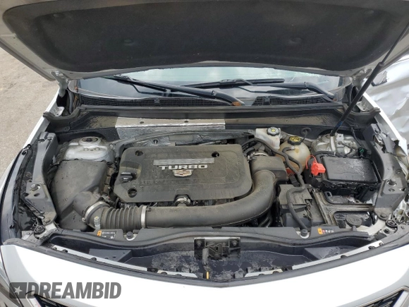 2020 Cadillac XT4 FWD Premium Luxury with VIN 1GYFZCR45LF027018, listed as a Copart auction lot 55537625 with 98,651 mi miles and Salvage title. Bid and sale history available at DreamBid. Image 12.