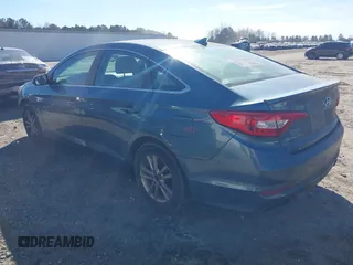 2017 Hyundai Sonata SE with VIN 5NPE24AF5HH506187, listed as a IAAI auction lot 41593078 with 154,549 mi miles. Bid and sale history available at carsss.com. Image 3.