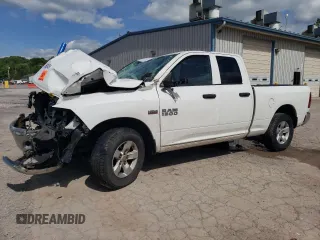 2017 Ram 1500 Express with VIN 1C6RR7FT7HS705019, listed as a Copart auction lot 56032425 with 88,667 mi miles and Salvage title. Bid and sale history available at DreamBid. Image 1.