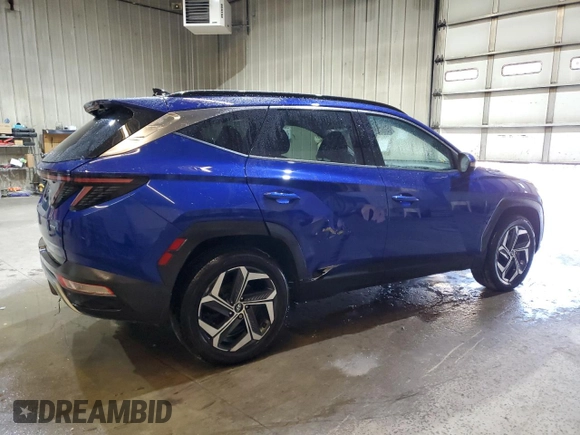 2022 Hyundai Tucson Limited with VIN 5NMJECAE5NH108333, listed as a Copart auction lot 48291345 with 49,834 mi miles and Salvage Title. Bid and sale history available at carsss.com. Image 3.