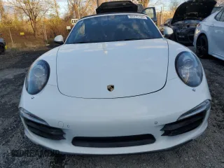 2015 Porsche 911 Carrera S with VIN WP0CB2A91FS155329, listed as a Copart auction lot 80475144 with 0 mi miles and Salvage Title. Bid and sale history available at carsss.com. Image 5.