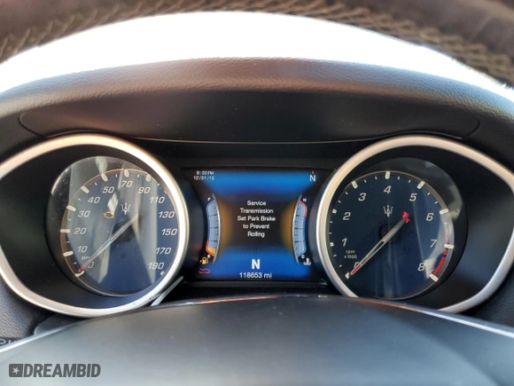 2017 Maserati Ghibli with VIN ZAM57XSA9H1206192, listed as a Copart auction lot 78513974 with NaN miles and Salvage Title. Bid and sale history available at carsss.com. Image 9.
