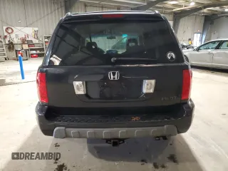 2004 Honda Pilot EX with VIN 2HKYF185X4H557076, listed as a Copart auction lot 54473465 with 157,821 mi miles and Salvage Title. Bid and sale history available at DreamBid. Image 6.