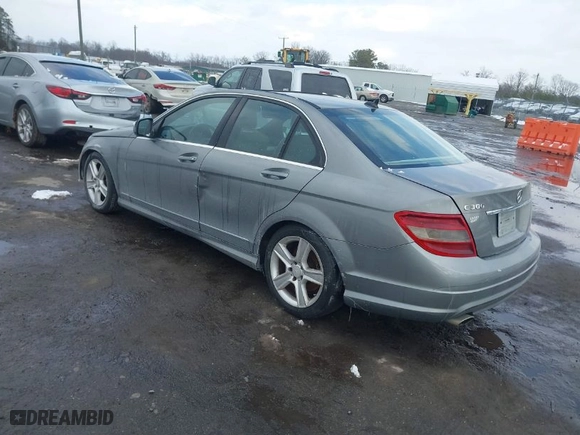 2011 Mercedes-Benz C-Class C 300 Sport with VIN WDDGF5EB9BR152156, listed as a IAAI auction lot 41642264 with NaN miles. Bid and sale history available at carsss.com. Image 3.