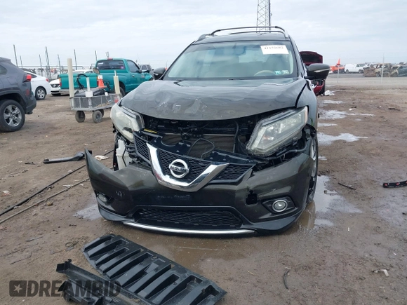 2014 Nissan Rogue S with VIN 5N1AT2MV1EC770125, listed as a IAAI auction lot 41152682 with 153,147 mi miles. Bid and sale history available at carsss.com. Image 12.