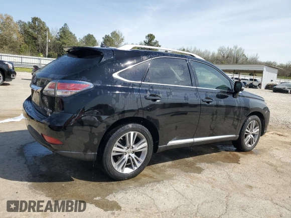2015 Lexus RX 350 with VIN 2T2ZK1BAXFC150043, listed as a Copart auction lot 50952395 with 122,155 mi miles and Salvage Title. Bid and sale history available at DreamBid. Image 3.