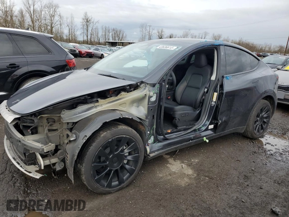 2024 Tesla Model Y Long Range с VIN 7SAYGDEE0RF990269, выставлен на аукционе Copart как лот 43636615 с пробегом 31 740 миль миль и Списание • Salvage title. История ставок и продаж доступна на DreamBid. Изображение 1.