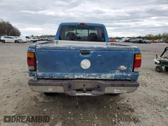 1993 Ford Ranger XL with VIN 1FTCR14A1PTA64939, listed as a Copart auction lot 49728005 with 64,609 mi miles and Salvage Title. Bid and sale history available at carsss.com. Image 6.