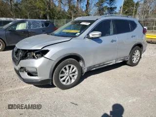 2020 Nissan Rogue S with VIN JN8AT2MTXLW037199, listed as a Copart auction lot 47177605 with 125,106 mi miles and Salvage Title. Bid and sale history available at carsss.com. Image 1.