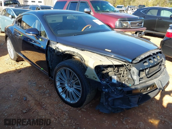 2008 Bentley Continental GT with VIN SCBCP73W28C056486, listed as a IAAI auction lot 40784814 with Not Provided miles and . Bid and sale history available at DreamBid. Image 1.