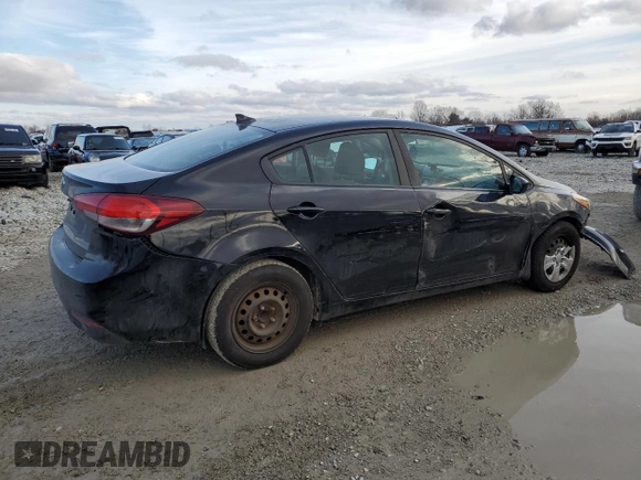 2017 Kia Forte S with VIN 3KPFL4A74HE055753, listed as a Copart auction lot 43635355 with 171,581 mi miles and Salvage Title. Bid and sale history available at DreamBid. Image 3.