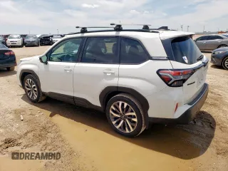2025 Subaru Forester Touring с VIN JF2SLDTC9SH511824, выставлен на аукционе Copart как лот 60233665 с пробегом 9 112 миль миль и Чистый • Clean title. История ставок и продаж доступна на DreamBid. Изображение 2.